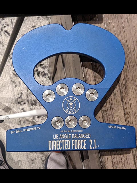 Putter - Directed Force - Lab Golf - One Putt Golf